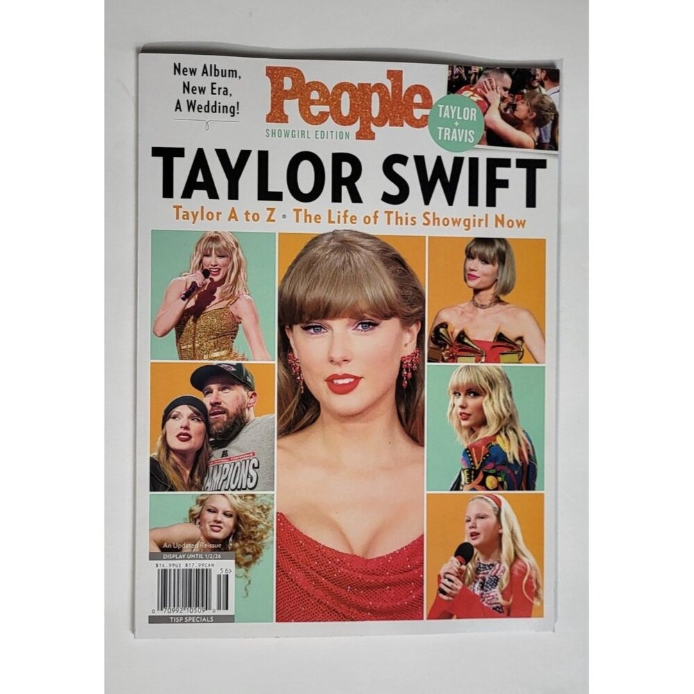 Taylor Swift People Magazine A - Z The Life of This Showgirl Exclusive Interview